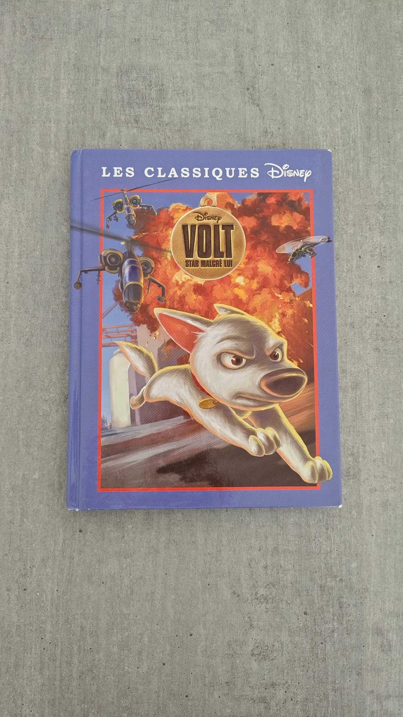 Livre enfant "Volt, star malgré lui - Disney